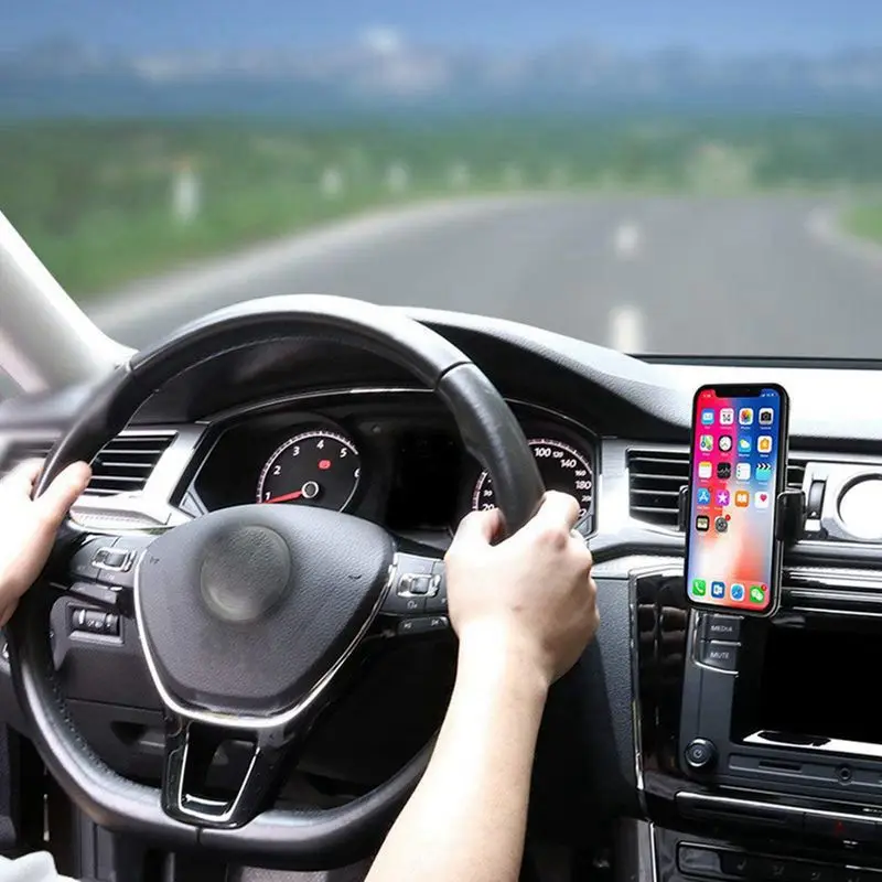 Универсальный автомобильный держатель для телефона с поворотом на 360 градусов