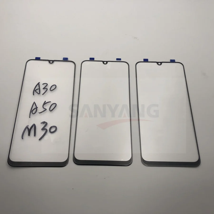 Для Samsung Galaxy A30 A50 A305F SM A505F LCD Сенсорная панель экран Переднее стекло Внешний