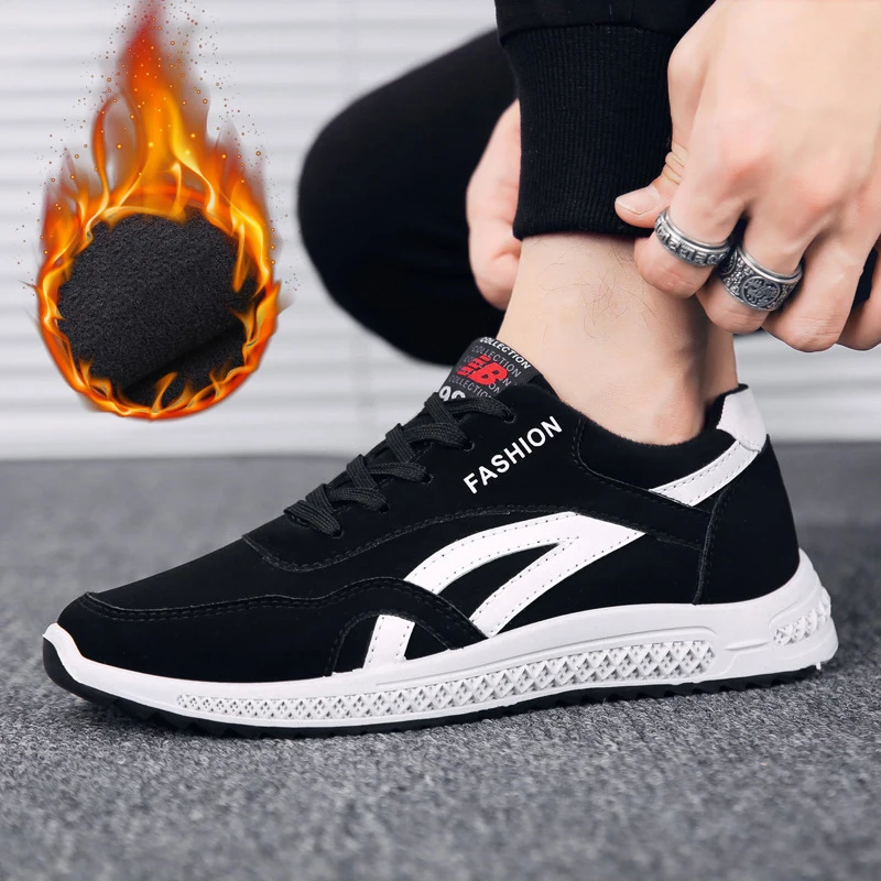 Осенне-зимняя обувь Лидер продаж Новинка спортивные мужские туфли Дикие