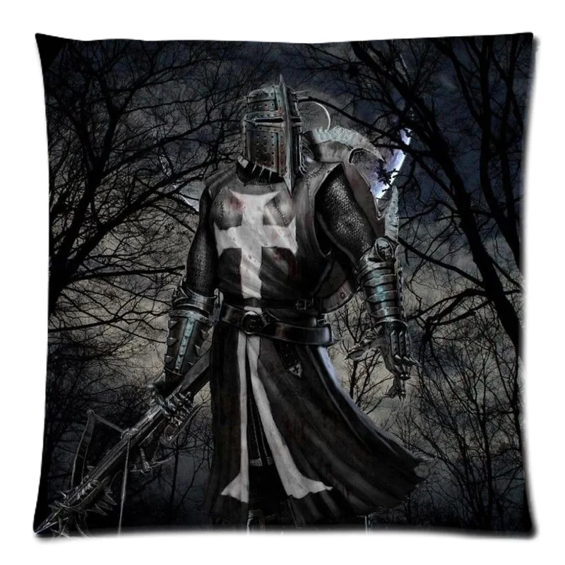 Рыцарский крест тамплиеров наволочка персиковая кожа для дивана декоративные