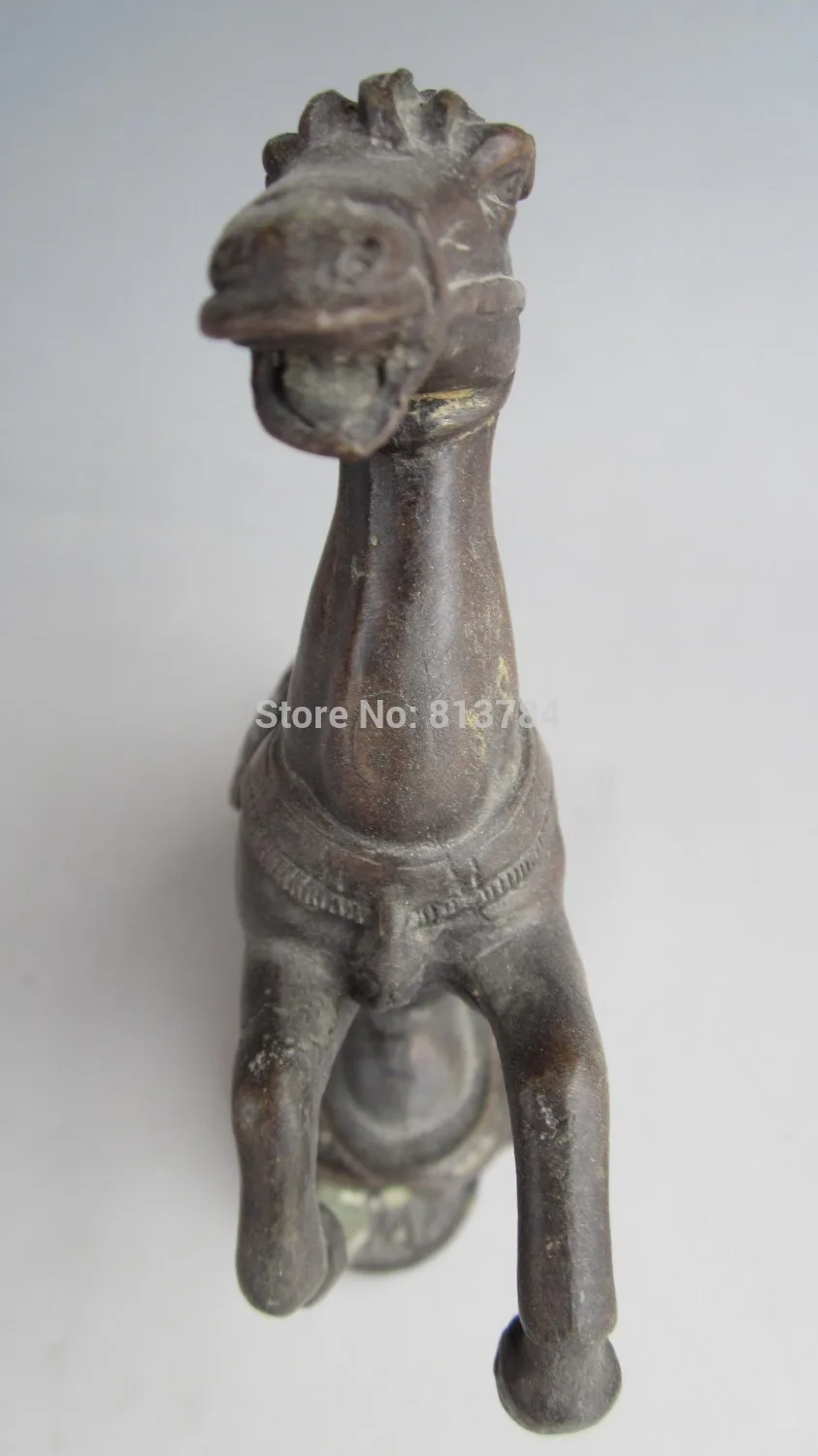 Китайская коллекция старинное декорированное старое изделие из бронзы ручной