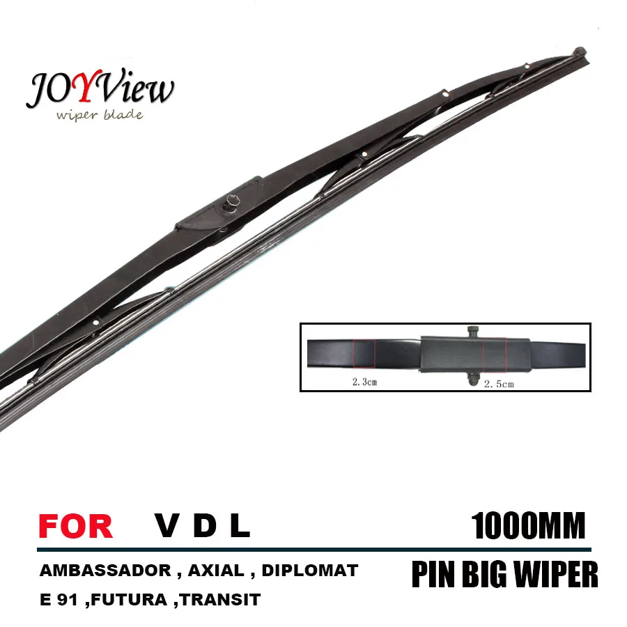 

PIN WIPER BLADE , 1000mm LONG BUS WIPER BLADE FOR V D L AMBASSADOR , AXIAL , DIPLOMAT ,E 91 , FUTURA ,TRANSIT CITY