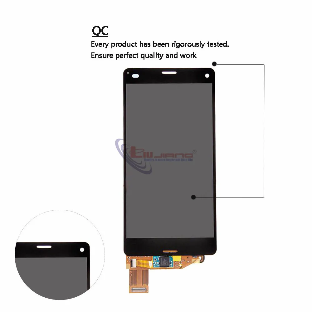 Для SONY Xperia Z3 Compact ЖК-дисплей сенсорный экран Z3 MINI D5803 D5833 Замена для SONY XPERIA Z3 Compact lcd