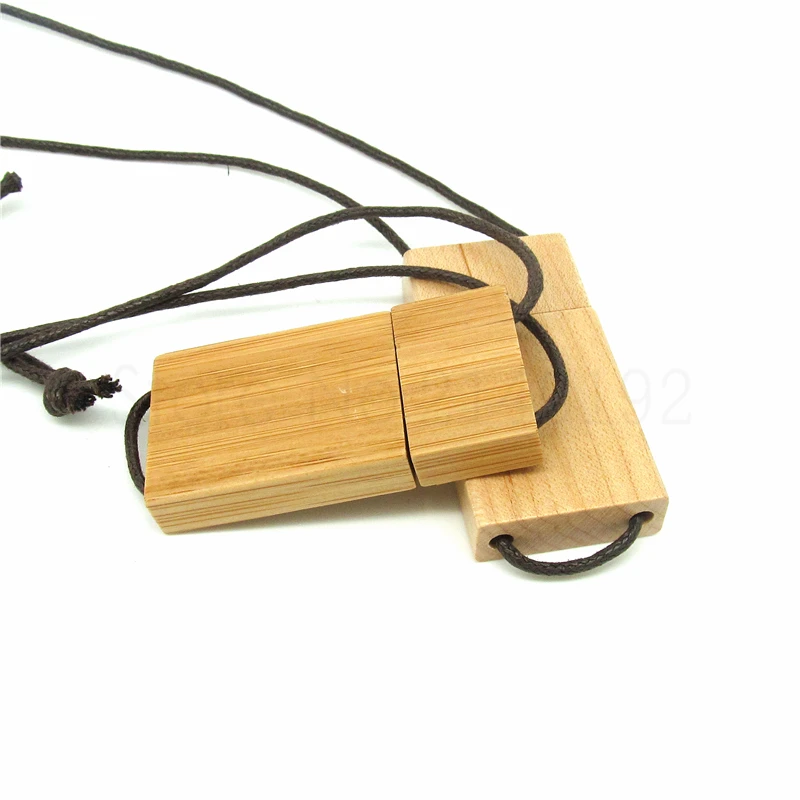 Новая мода деревянные бамбуковые usb флеш-накопитель в комплекте идет украшение
