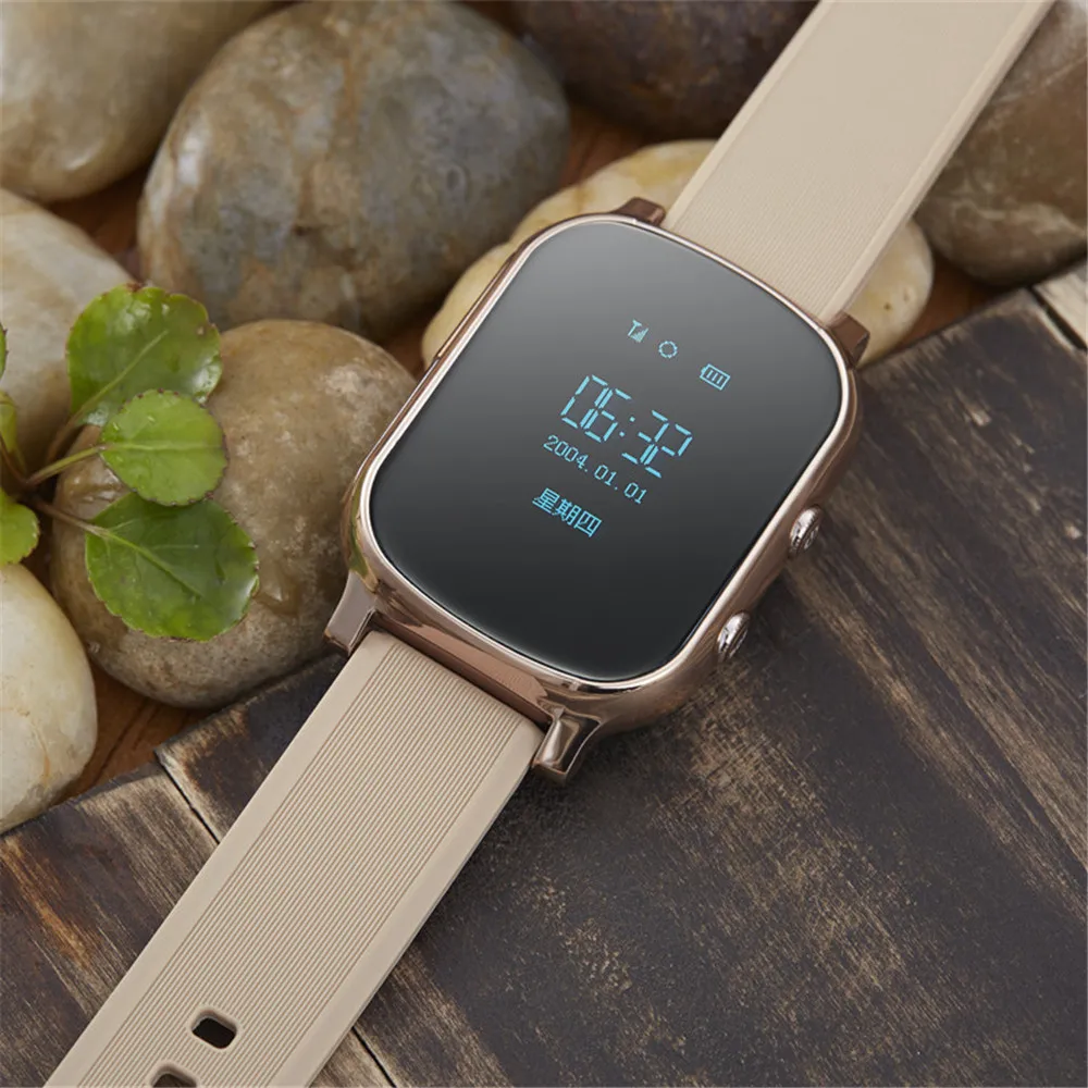 Greentiger T58 gps wifi умные детские часы OLED экран трекер локатор SOS анти-потеря детей удаленный монитор студенческие умные часы