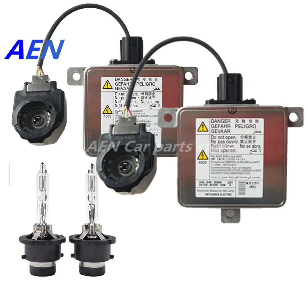 TWO sets OEM Прямая замена балласта с D4S/D4R лампы комплект HID ксенон балласт блок управления для Mitsubishi Honda Mazda 3 CX-5 CX5 CX-9 - Испускаемый цвет: TWO sets