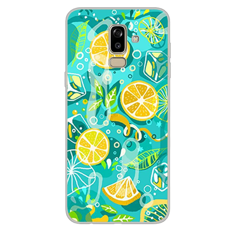 Ciciber чехол для телефона Samsung Galaxy J5 J6 J7 J8 мягкий J4 J3 J2 J1 Prime Core Plus 2016 2017 2018 ананас |