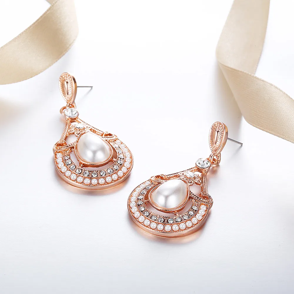 От Viennois покрытие из Япония и Южная Корея страна личность серьги-капли с