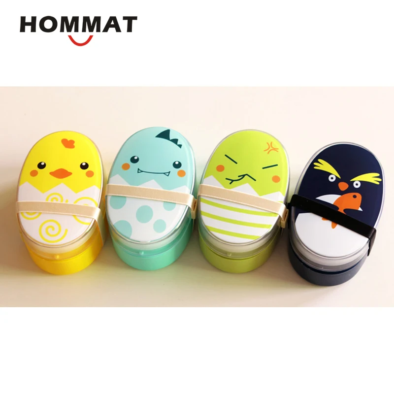 Милый мультфильм Kawaii японский Ланч бокс Bento с отсеками микроволновая печь