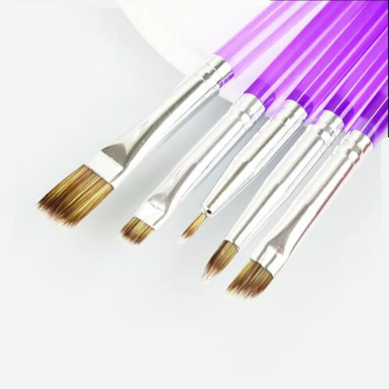 

Free shipping United States Wilton fondant painting hook line color with brush 5 set fondant tool 1907-1352