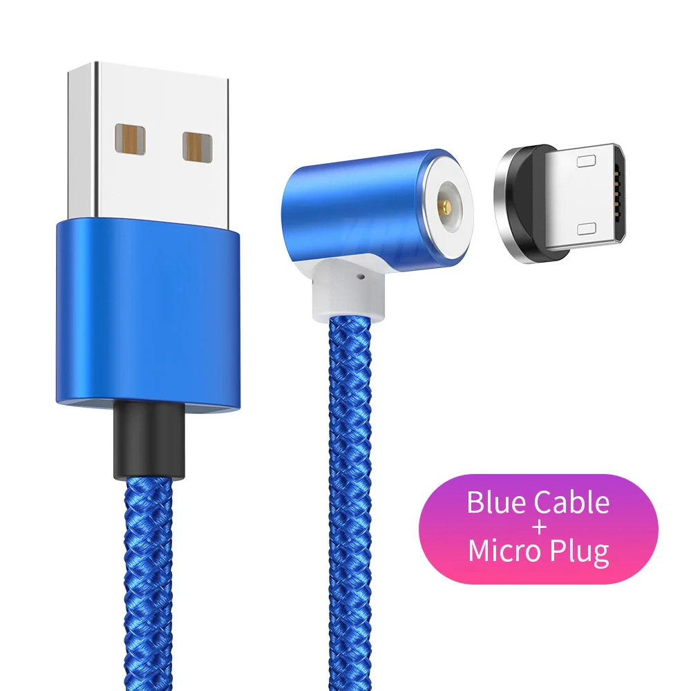 1M Micro YBD 1 м Магнитный usb кабель для зарядки samsung Xiao mi Red mi Note 7 mi 9 mi cro USB C кабель USB провод для iPhone huawei Honor - Цвет: 1M Micro