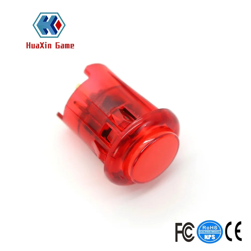 8 X LED подсветка аркадная кнопка для Аркады MAME JAMMA с переключателем и 5V LED-красный |