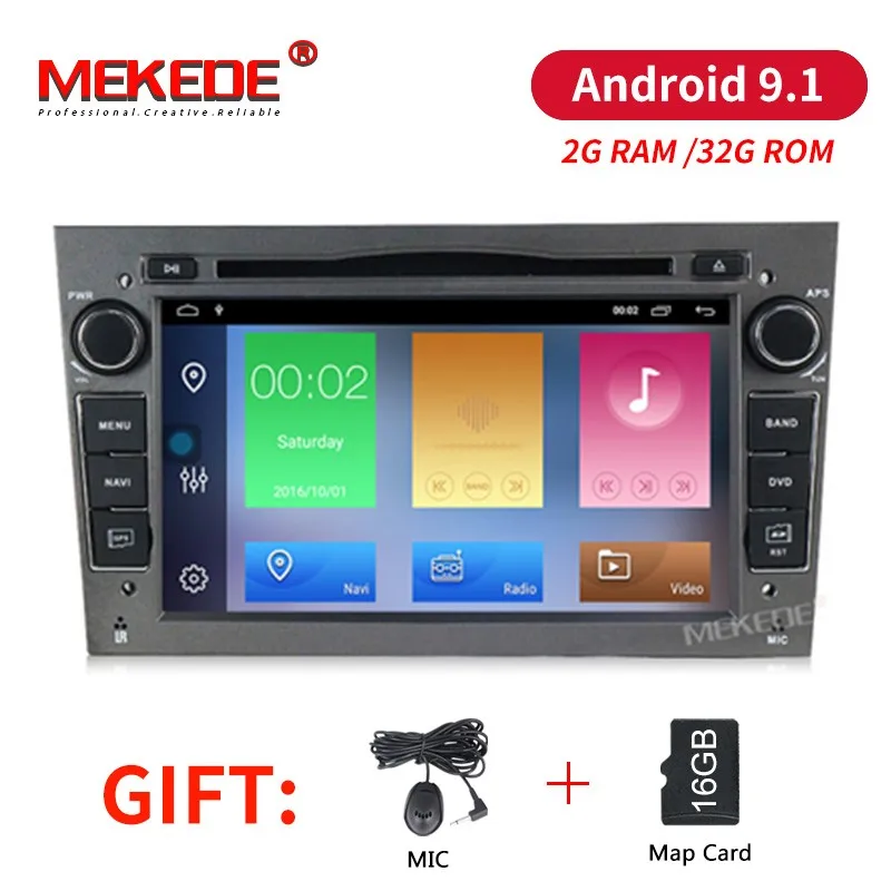 2+ 32G Android 9,1 Авторадио 2 Din Автомобильная dvd-навигационная система для Opel Astra H G J Antara vectra c b Vivaro astra H corsa c d zafira