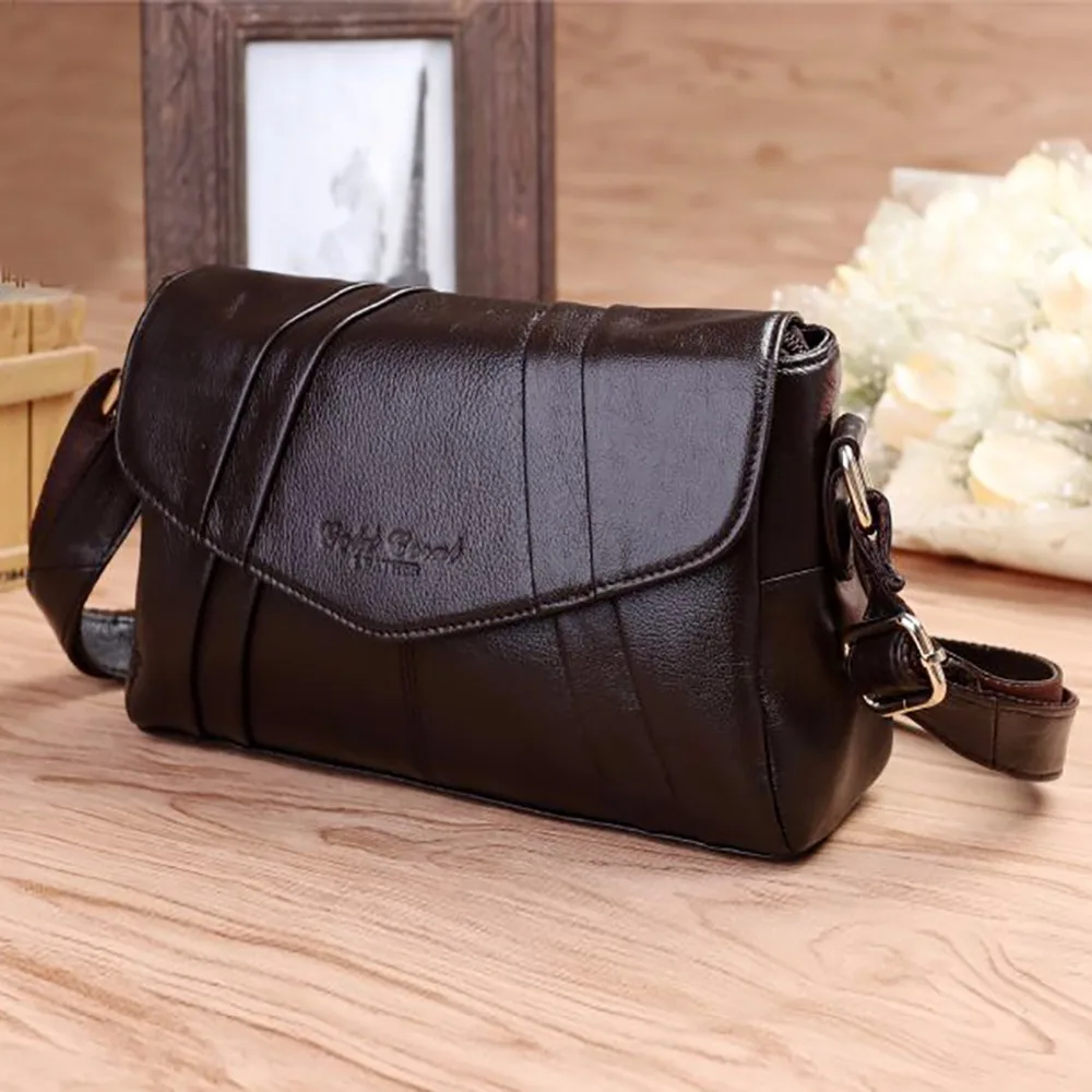 Женская сумка мессенджер из натуральной кожи на одно плечо|bag high quality|bag ladiesbrand