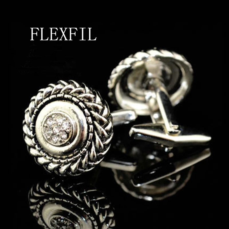 FLEXFIL винтажная спартанская стильная запонка для рубашки мужчин дизайнерская