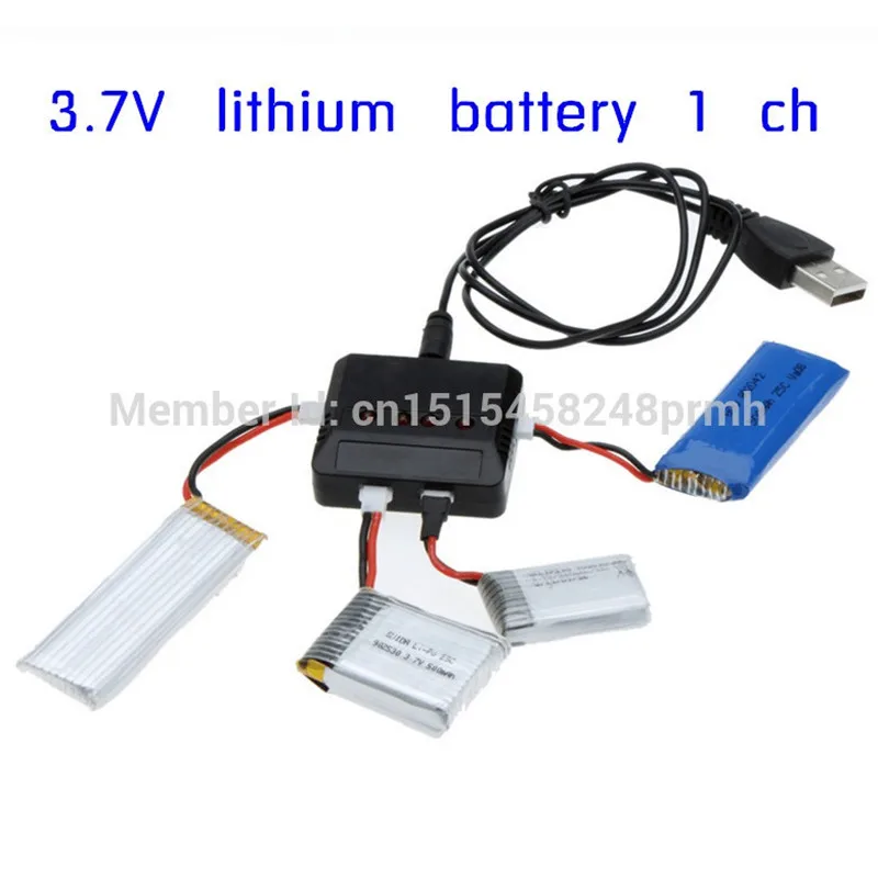 1 в 4 USB Зарядное устройство RC вертолет беспилотный самолет порта зарядное Lipo