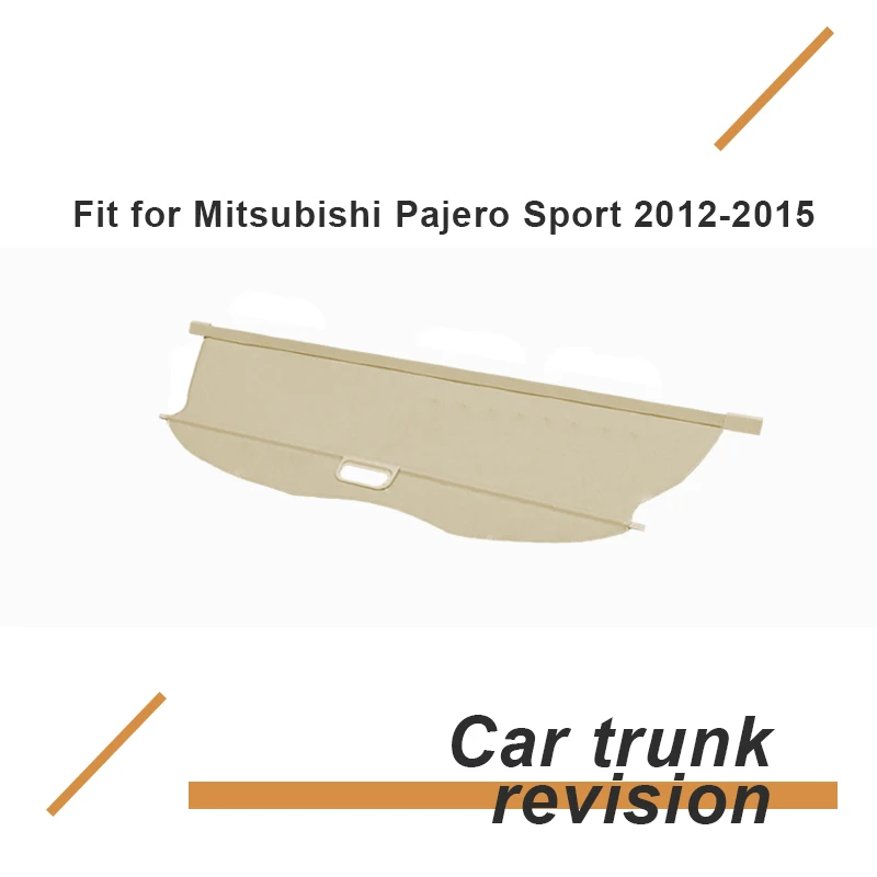 1 комплект защитный коврик для багажника Mitsubishi Pajero Sport 2012 2018|Задние багажники и
