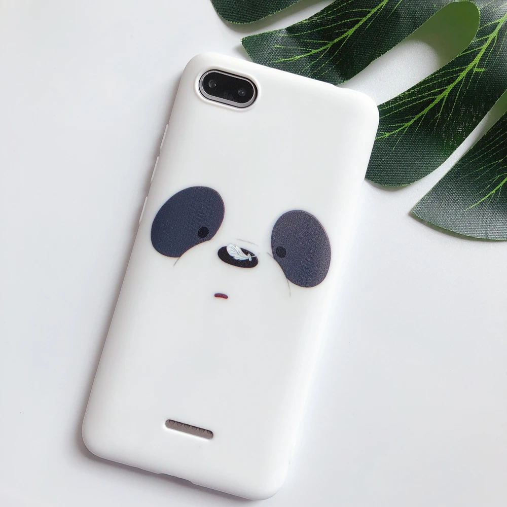 F1 Красный mi GO чехол s on для Xiao mi Redm 6A чехол Kawaii Ремешок силиконовый для etui Xiao mi Redm 6A 5A 4X Xio mi A1 A2 чехол для телефона - Цвет: F1