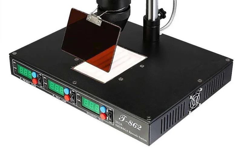 T862 110 В 220 В паяльная станция инфракрасного нагрева SMD IC/мобильный телефон/монтажная плата Пайка и Распайка ремонтная машина