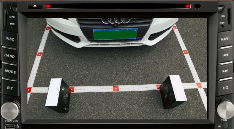 Автомобильная HD 3D панорамная камера с углом обзора 360 градусов, камера заднего вида 1080 P, парковочная камера заднего вида, динамическая направляющая, опционально