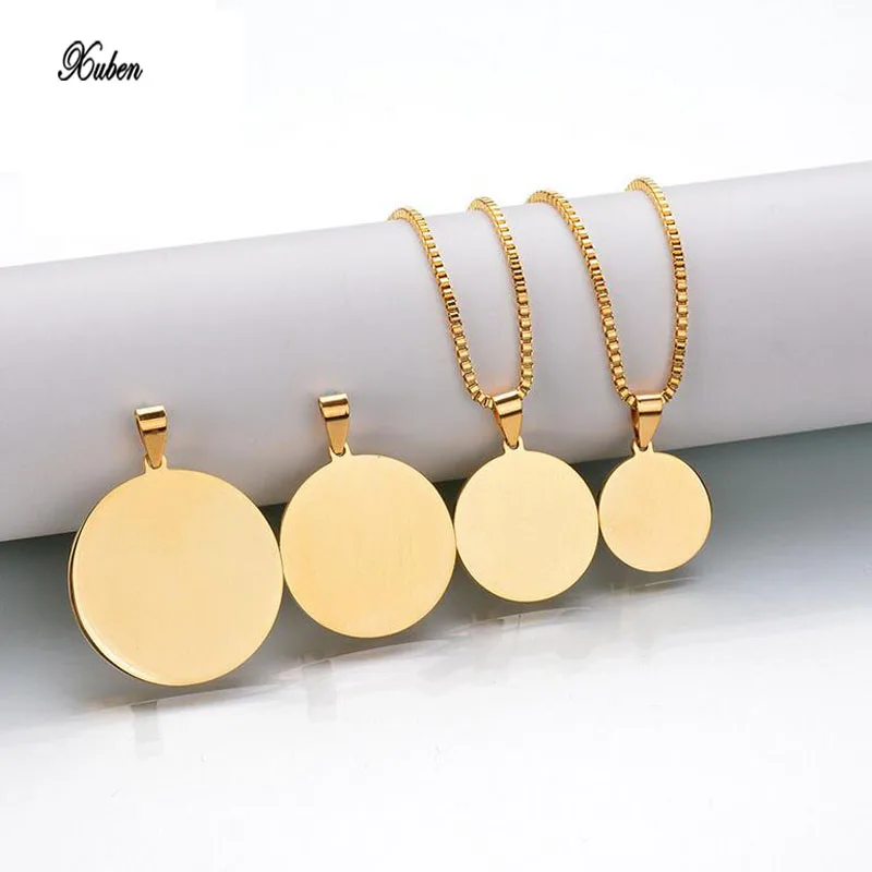 Новый пустой бар кулон ожерелье на заказ выгравированное имя для женщин и мужчин