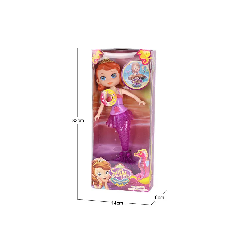 Disney Sophia Mermaid Princess Doll Toys with light &amp music Bobbi Toy Gift Set for girls birthday gift dolls | Игрушки и хобби