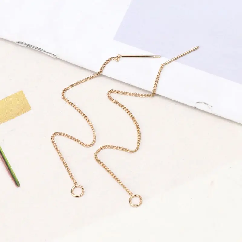 DIY швенза нить с прыжок 3 5 &quotсерьги подвески в форме разъемы для изготовления