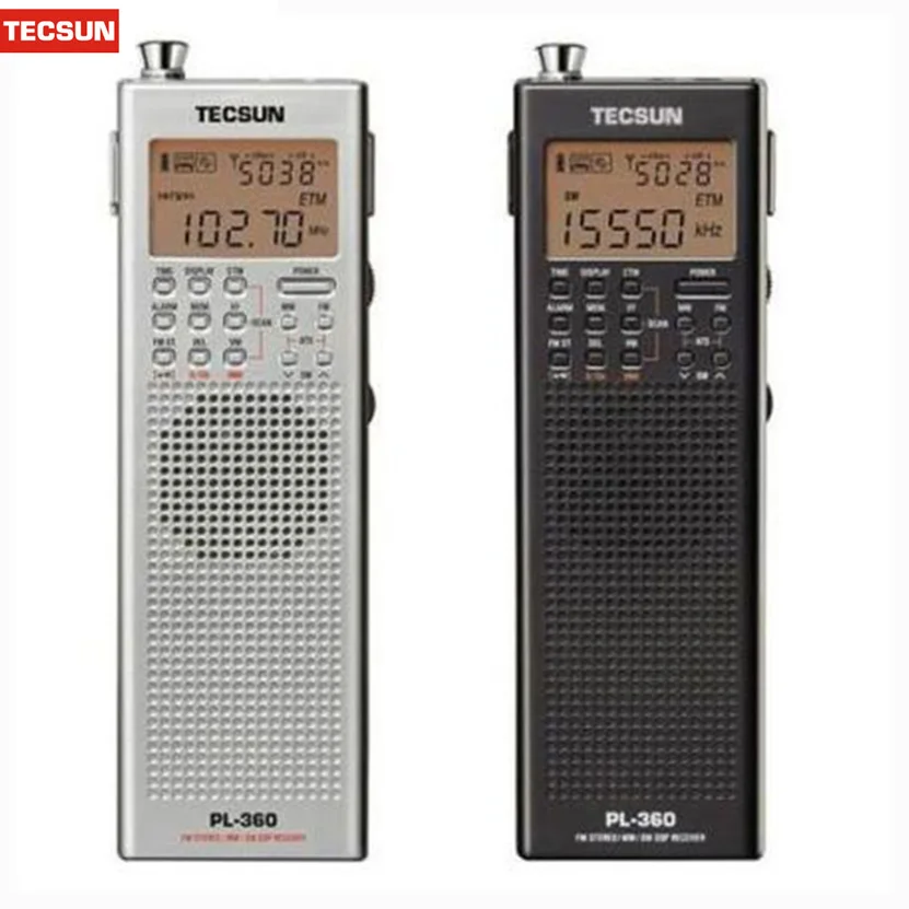 Цифровой Высокочувствительный радиоприемник Teh son Tecsun PL360 FM радио цифровой