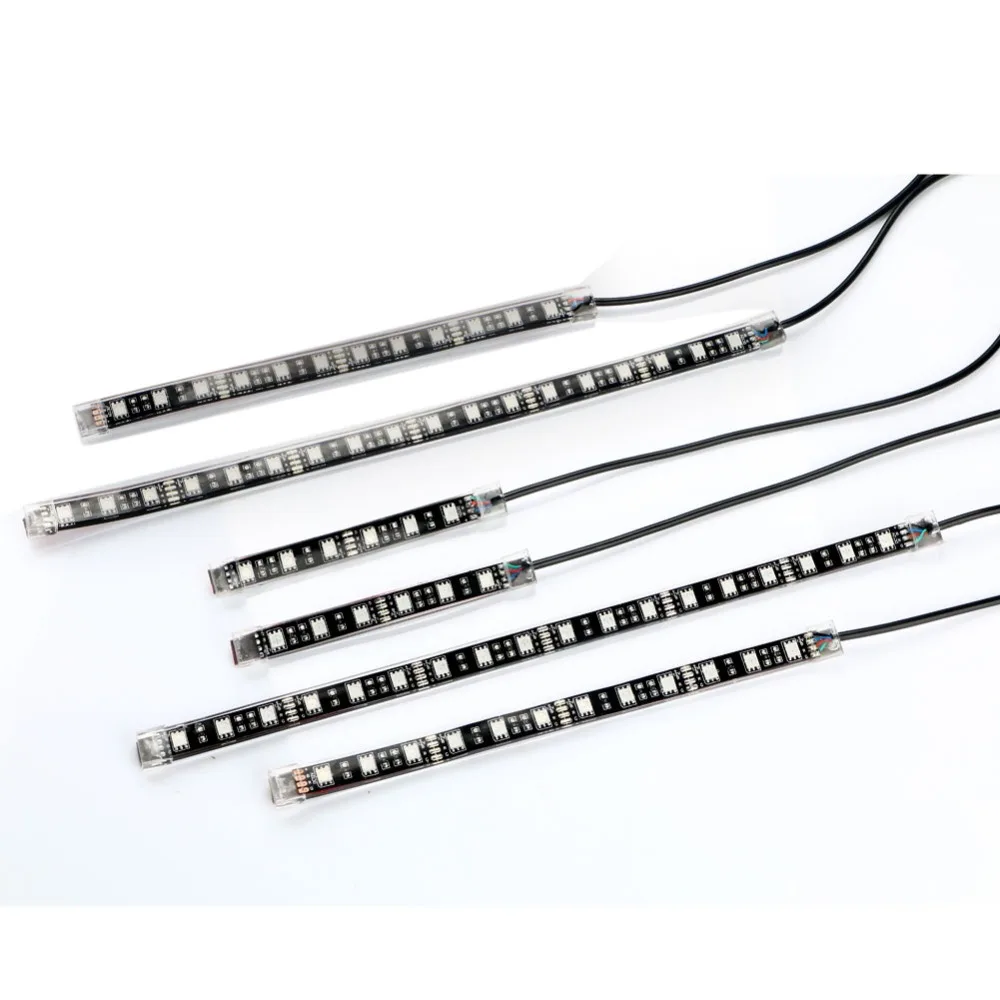 Светодиодная RGB ленсветильник 50 Вт SMD 5050 24 цвета 6 шт. 8 шт.|Светодиодные ленты| |