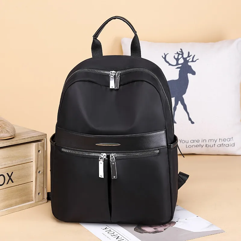 Школьный рюкзак для девочек-подростков Mochila Feminina, женские рюкзаки, нейлоновый водонепроницаемый повседневный рюкзак для ноутбука, женский рюкзак