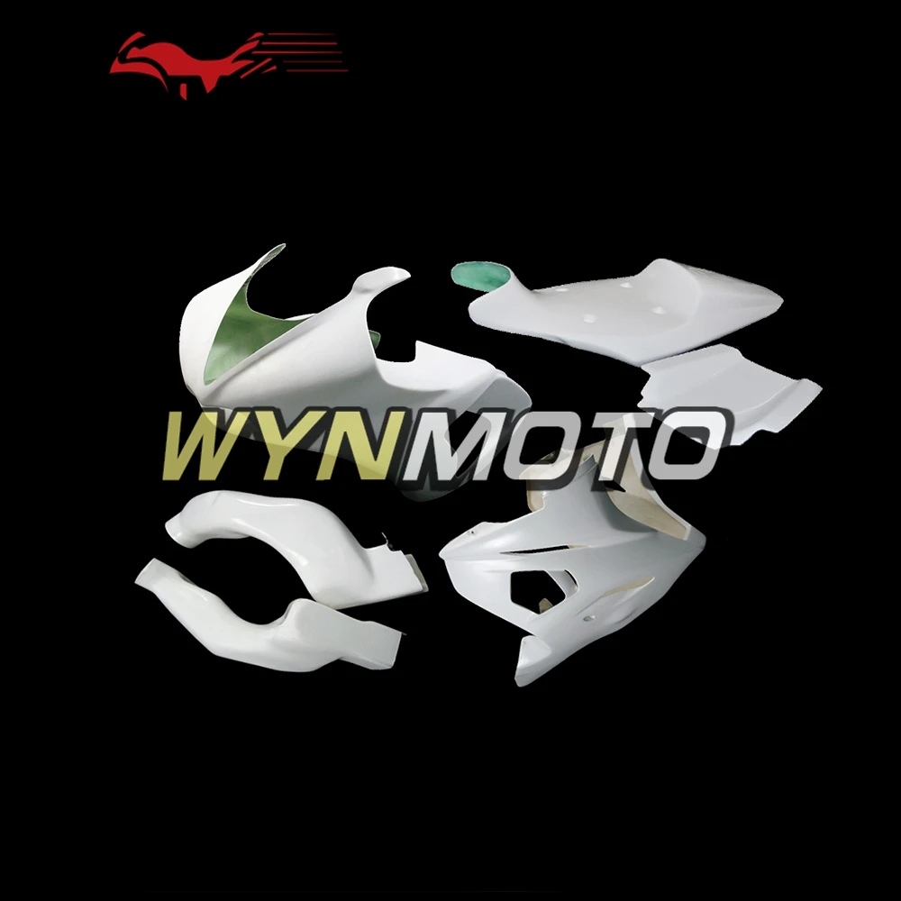 Неокрашенные стекловолокно гоночный полный обтекатель комплект для Yamaha YZF600 R6 2003