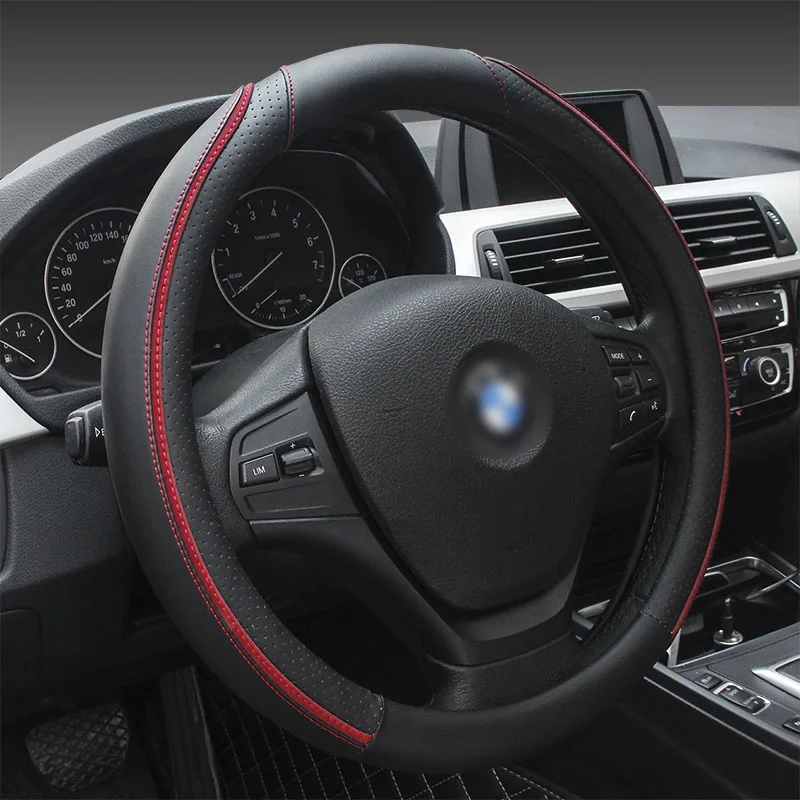 Женская Мягкая противоскользящая Обложка для руля диаметром 38 см 99% дюйма|Чехлы