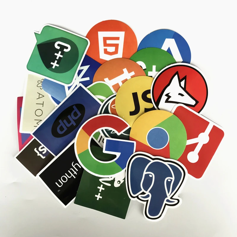 TD ZW 50 шт. интернет Java JS Php Html облако Docker Биткоин язык программирования приложение