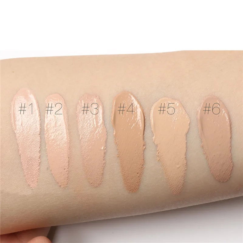 Foundation Cream Moisturizing Concealer Perfect Nude Makeup Liquid Oil Control Whitening Waterproof |