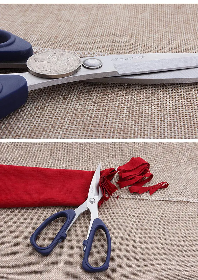 Cutting Scissors Sewing Tailor Scissors Thinning Stainless Steel Scissors Thread Professional Handmade Clothes Fabric Garment