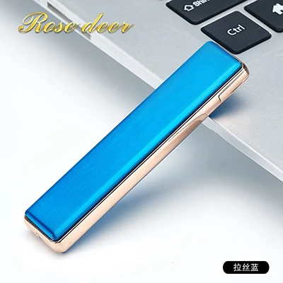 Портативная Безопасная электронная мини-зажигалка с зарядкой от USB