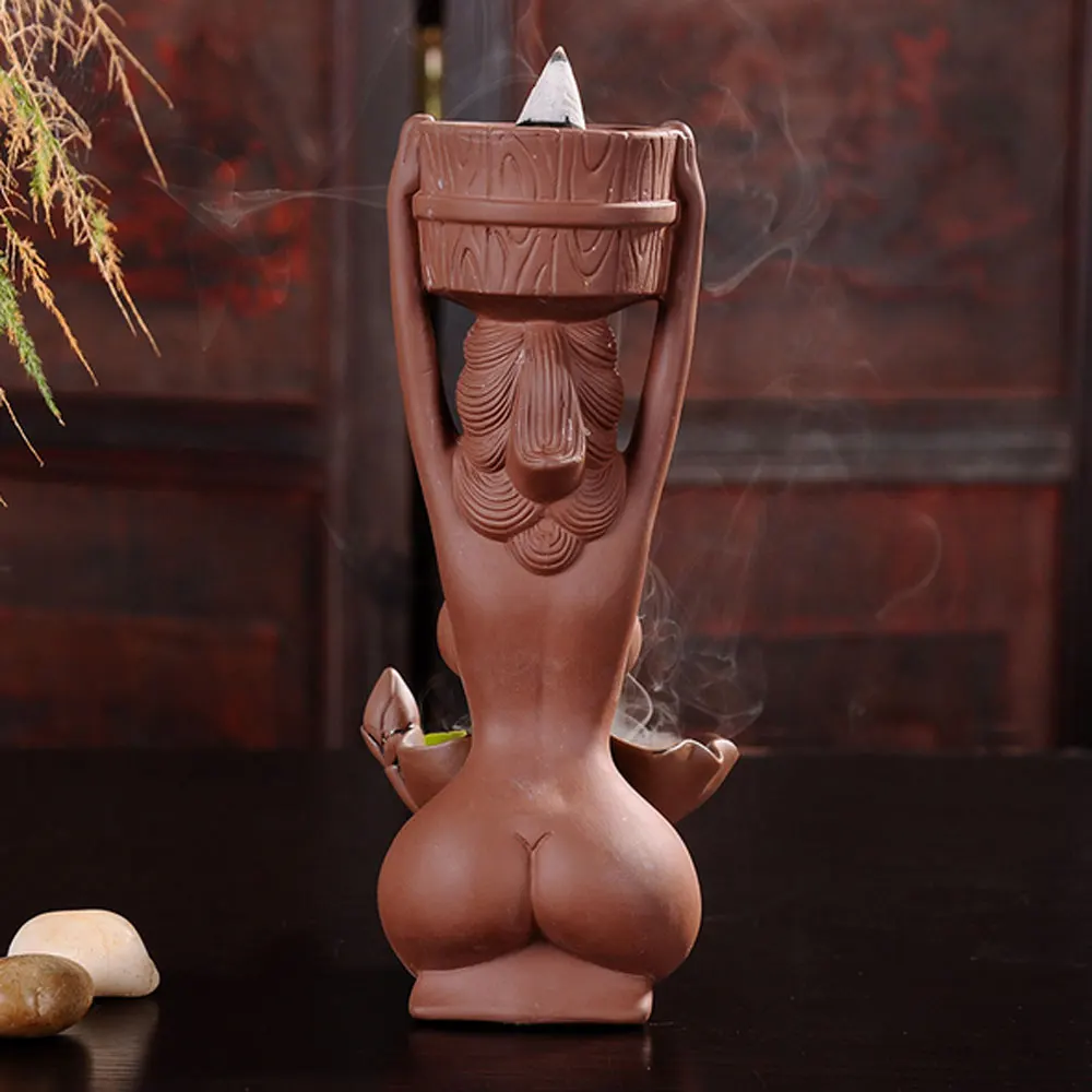 Горелка для благовоний Naked Lady с запахом дыма подставка украшение в виде конусной