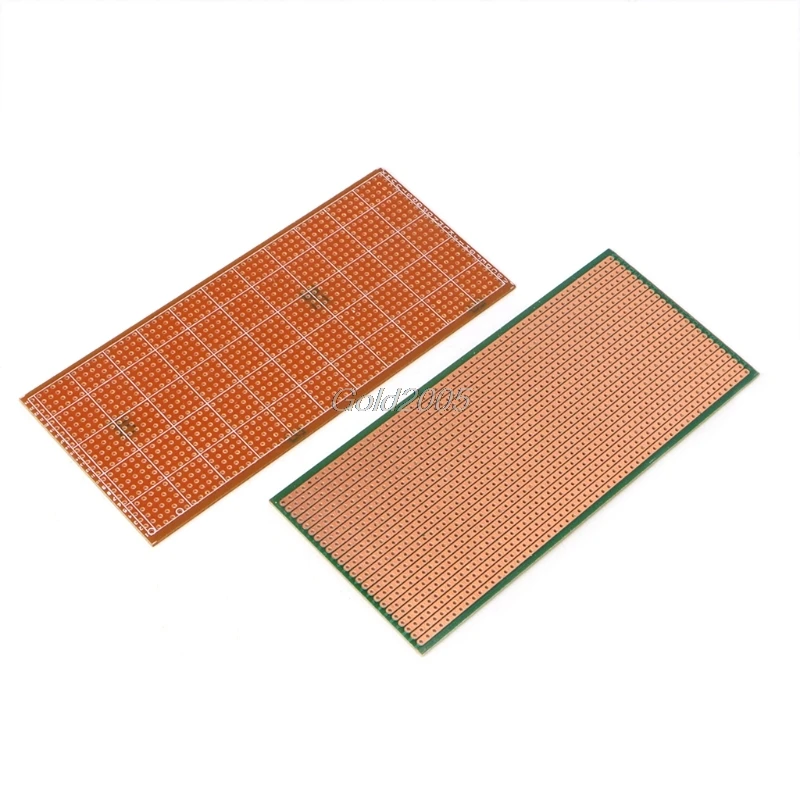 5 шт. 6 5x14 см полосатая доска Veroboard Uncut PCB Platine Односторонняя печатная плата G07