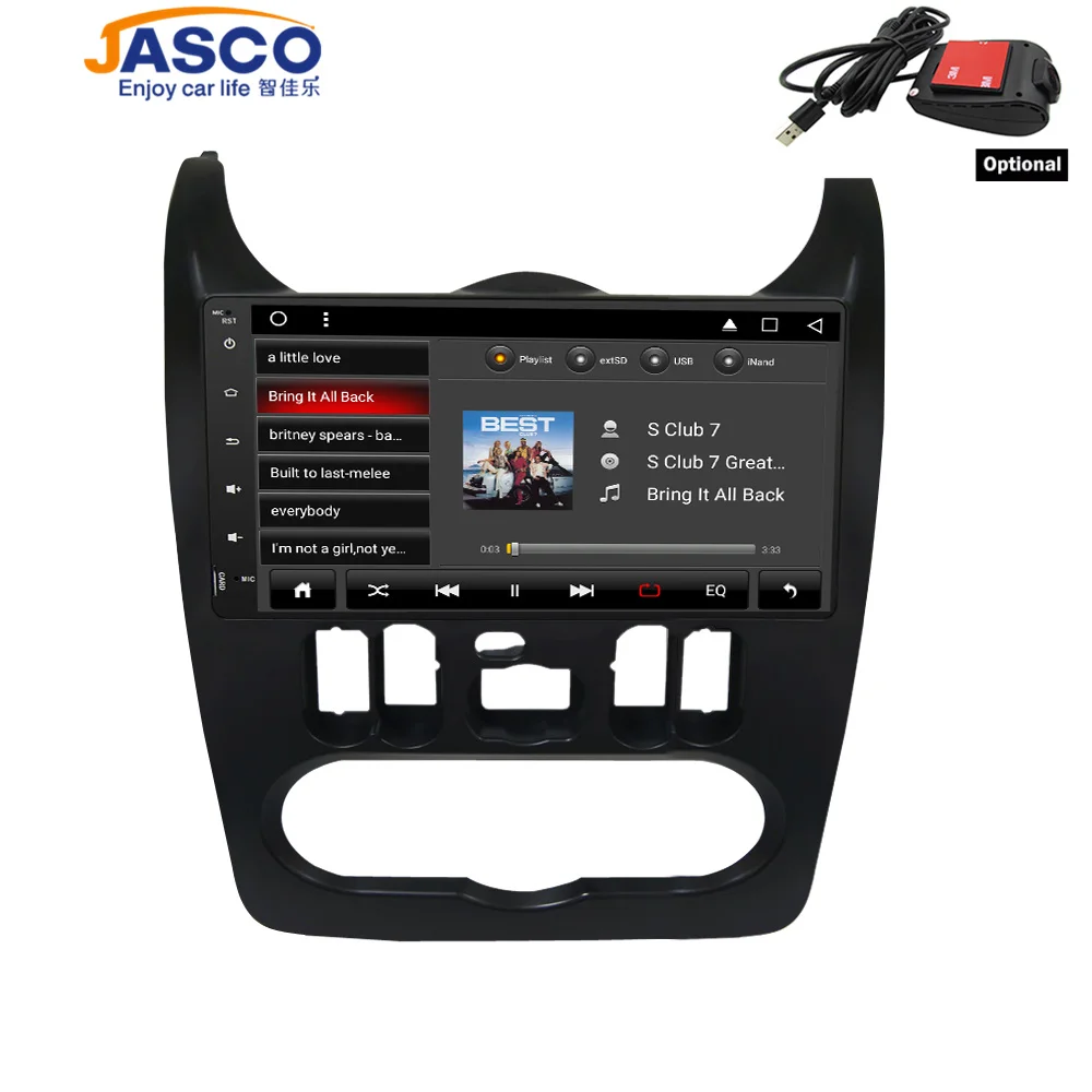 Android 8,1 Автомобильный dvd стерео плеер gps ГЛОНАСС навигация Мультимедиа для Renault Duster/Logan/Sandero головное устройство авто радио видео