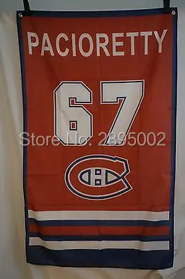 Montreal Canadiens Team Jeresy Classic Man Cave Sports Banner Flag Custom metal holes Hockey Baseball Football | Дом и сад