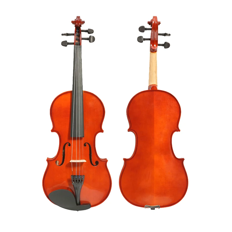 1/10 качественная деревянная шпон Скрипка для four year old.Violin + Чехлы бант канифоль