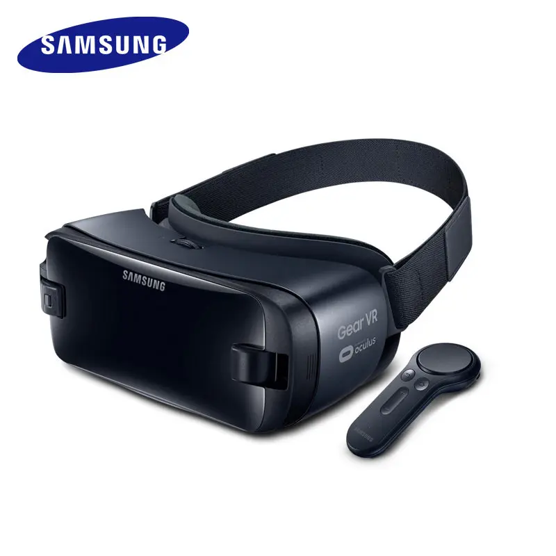 Gear VR 5,0 3D очки samsung VR 3D коробка для смартфонов samsung Galaxy S8+ Note7 Note 5 S7 S9 с контроллером Bluetooth - Цвет: GEAR VR5.0