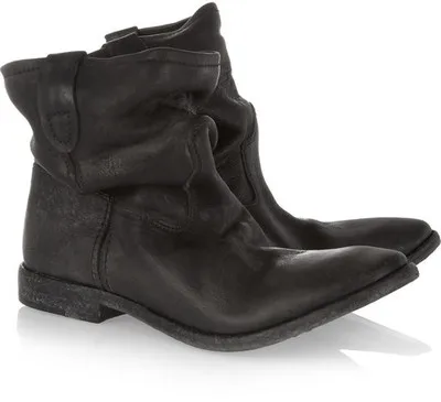 as pic Deification/женские зимние ботинки в стиле ретро; bottes femme; ботинки из коровьей замши на плоской подошве; женская обувь; однотонные ковбойские ботинки для женщин; botas mujer - Цвет: as pic
