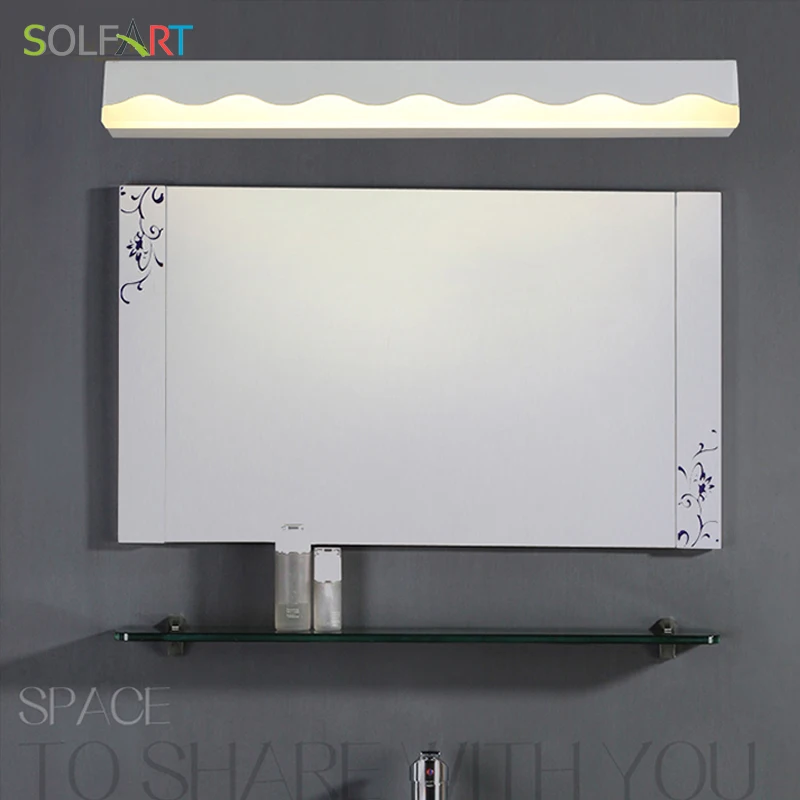 Бра SOLFART настенный светильник для ванной комнаты зеркала с подсветкой акриловое