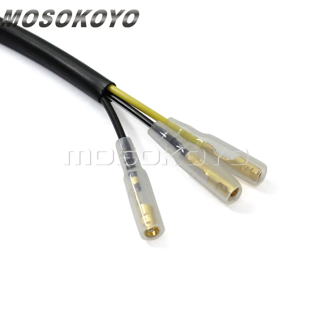 4 шт. разъемы для сигнала поворота мотоцикла Yamaha YZF R6 R6S R1 FZ6R FZ6 FZ 09 2002 2014| |