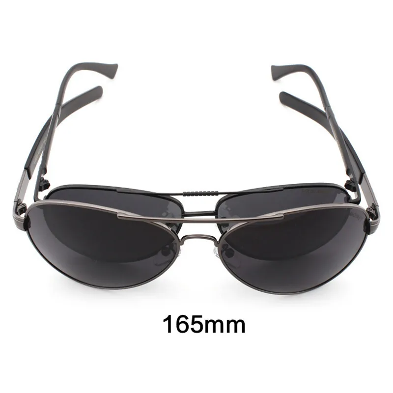 165 мм поляризационные солнцезащитные очки больших размеров мужские брендовые