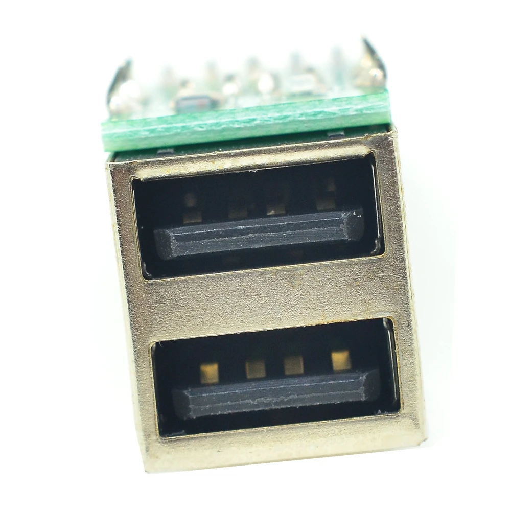 1 шт./USB 2 0 9Pin гнездо в двойной порта адаптер-концентратор конвертер материнская