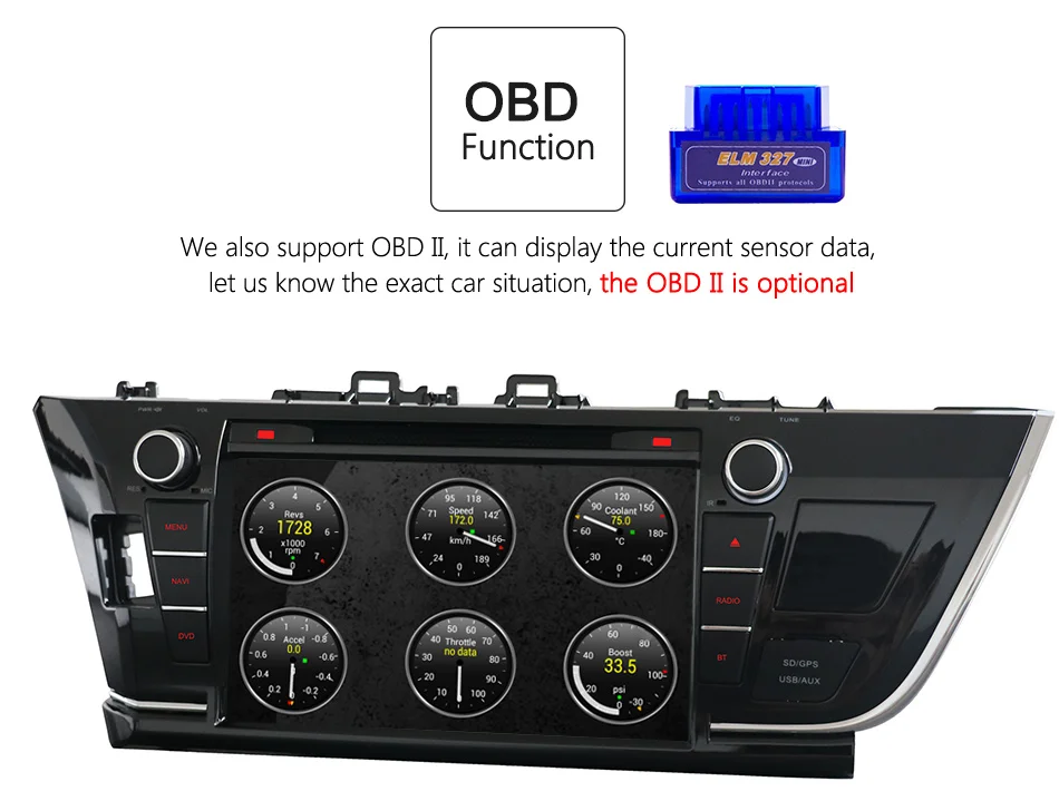 Eunavi 9 ''двойной 2 Din Android 9,0 Восьмиядерный автомобильный DVD для Toyota Corolla 2013 ips сенсорный экран 1024*600 радио gps стерео