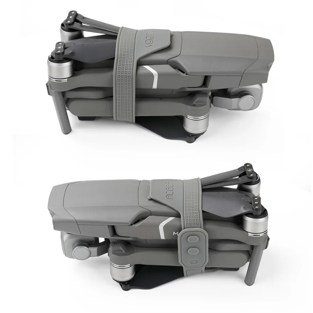 Силиконовый нож держатель фиксатор защитный пропеллер фиксатор для DJI MAVIC 2 Pro/Mavic 2 Zoom Drone протектор RC БПЛА наборы Серый