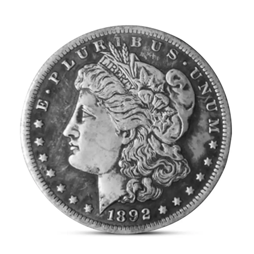 Памятные монеты 1892 года в виде старых Морганов и долларов США коллекционные